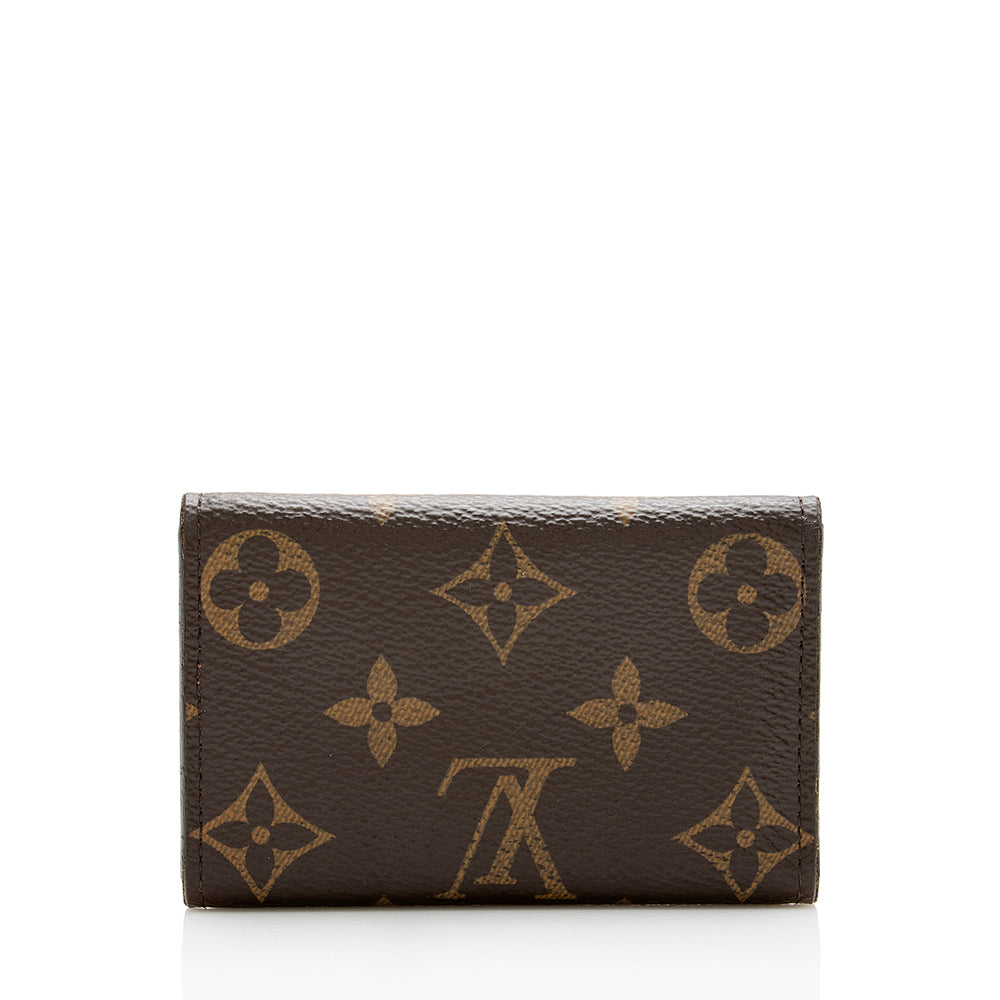 Louis Vuitton Monogram Canvas 6 Key Holder (SHF-16413)