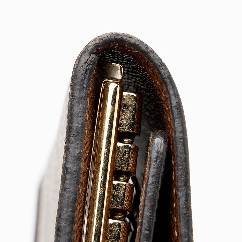 Louis Vuitton Monogram Canvas 6 Key Holder (SHF-16413)