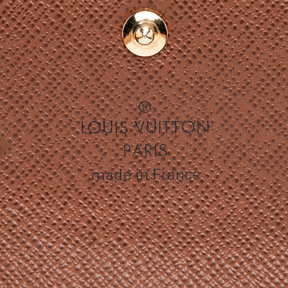 Louis Vuitton Monogram Canvas 6 Key Holder (SHF-16413)