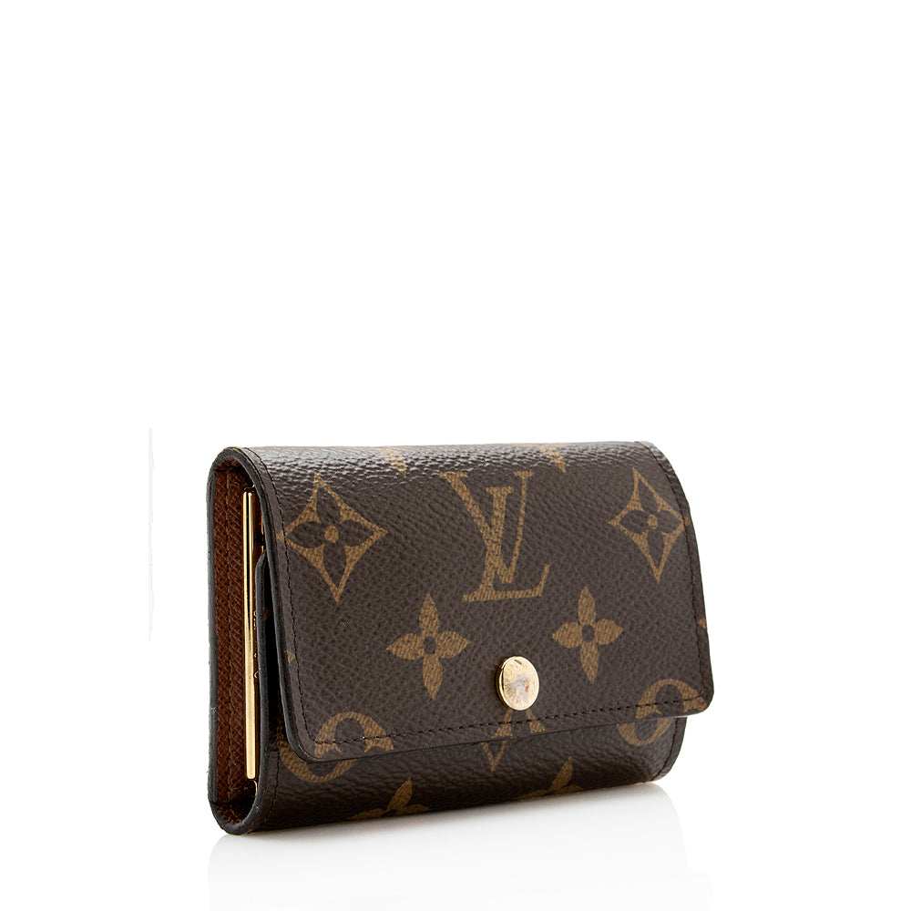 Louis Vuitton Monogram Canvas 6 Key Holder (SHF-16413)