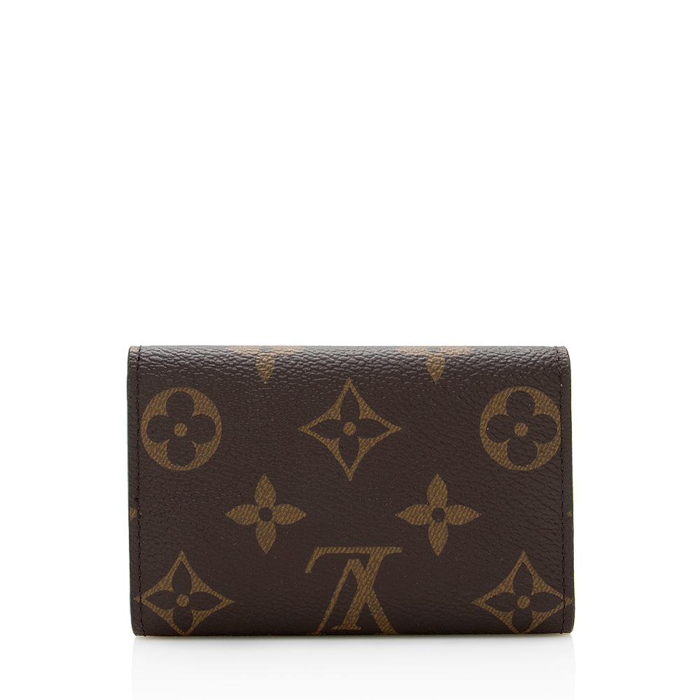 Louis Vuitton Monogram Canvas 6 Key Holder (SHF-21928)