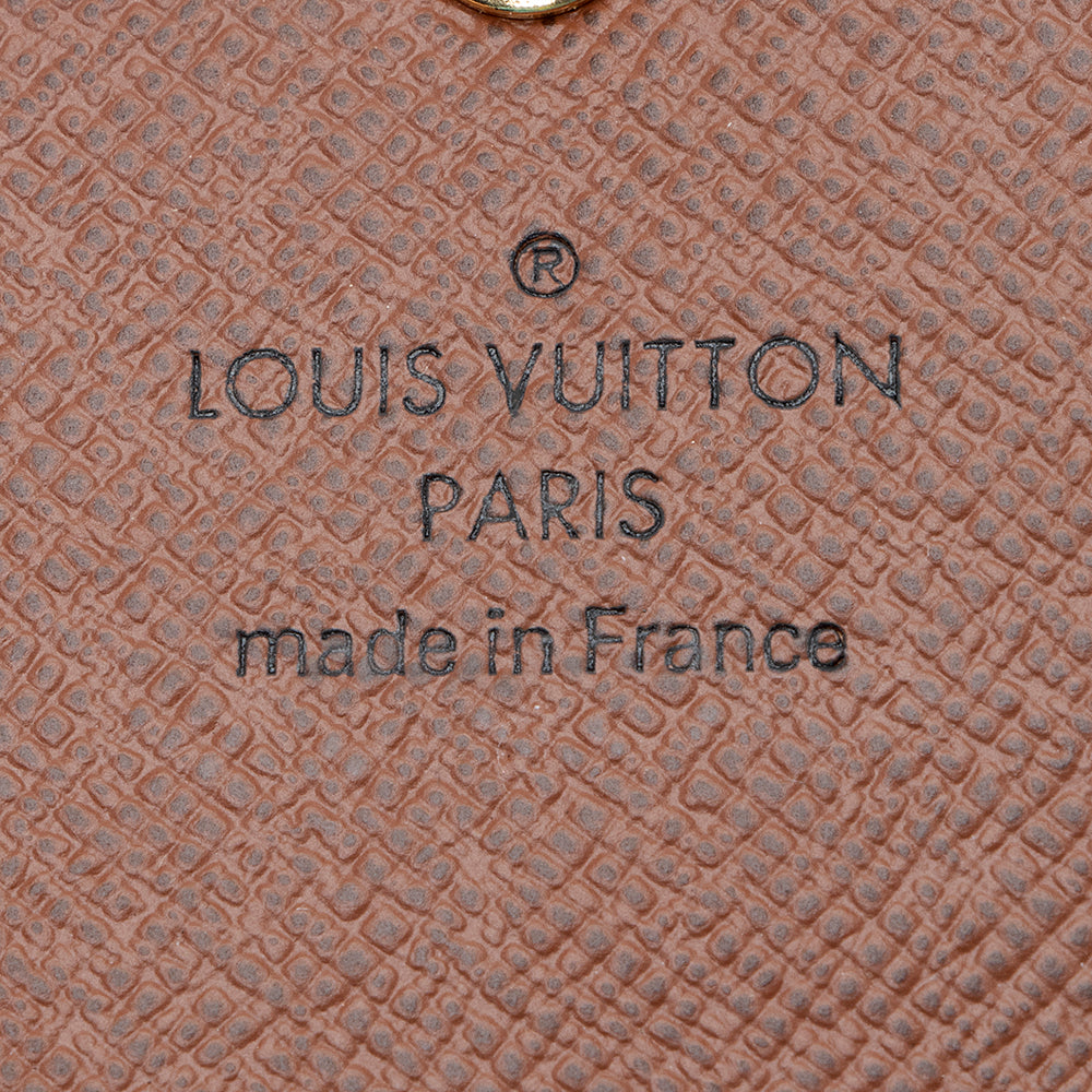 Louis Vuitton Monogram Canvas 6 Key Holder (SHF-21928)