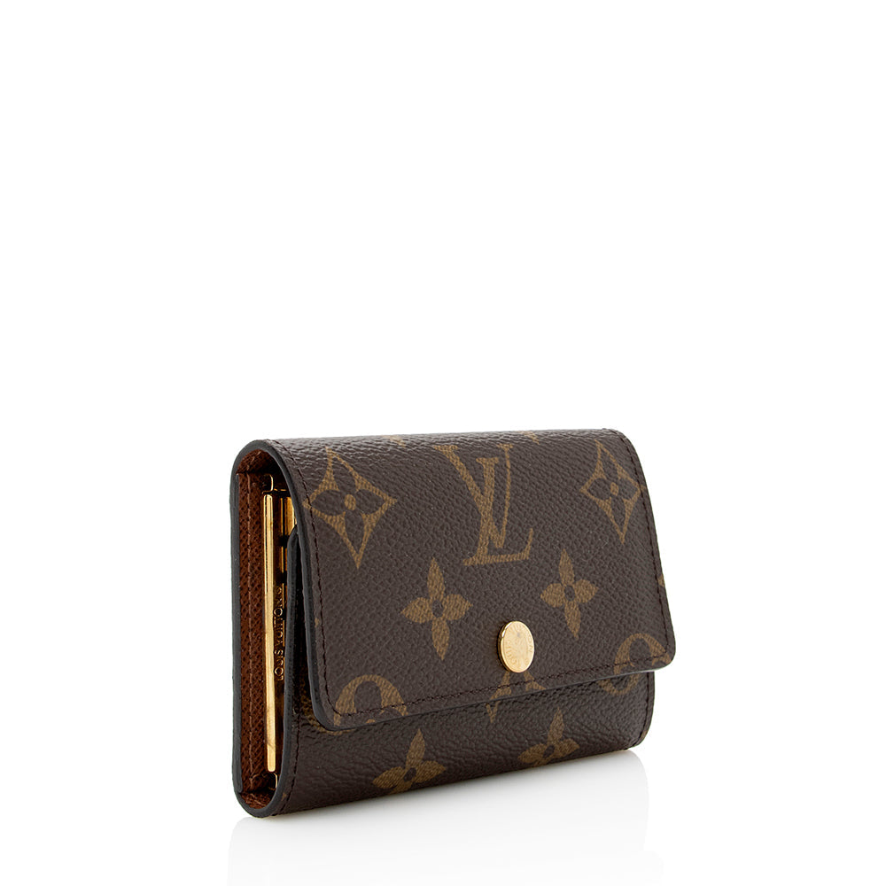 Louis Vuitton Monogram Canvas 6 Key Holder (SHF-21928)