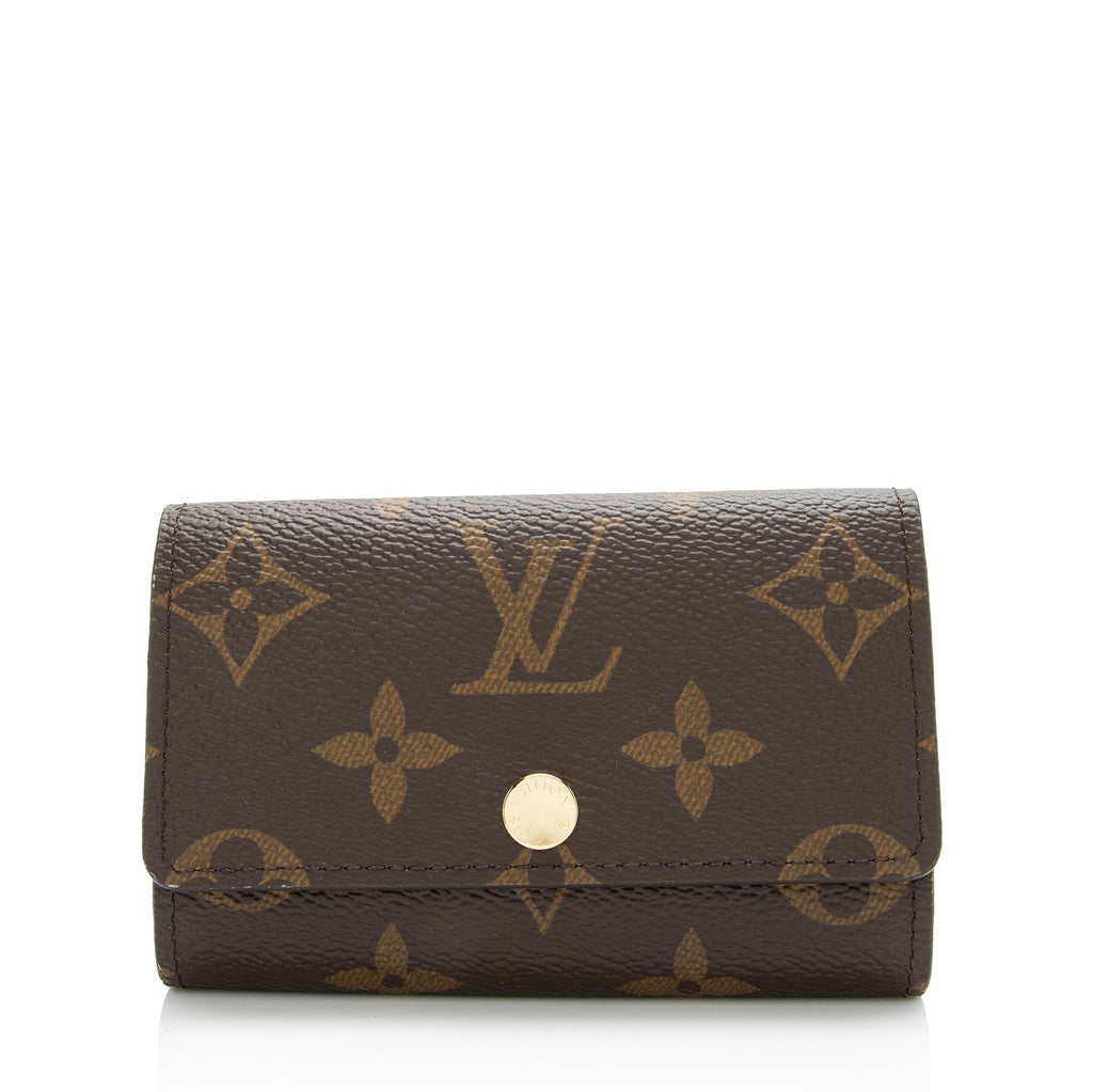 Louis Vuitton Monogram Canvas 6 Key Holder (SHF-23844)