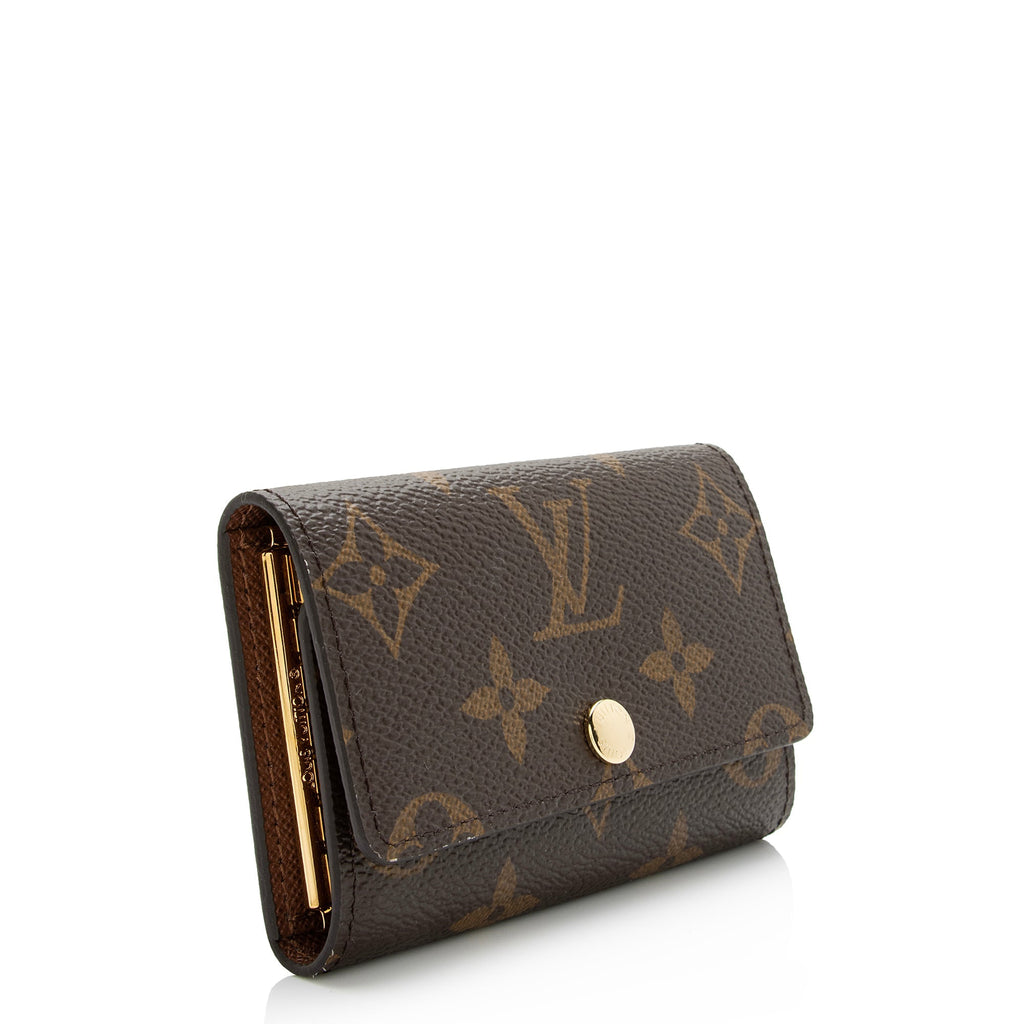 Louis Vuitton Monogram Canvas 6 Key Holder (SHF-23844)