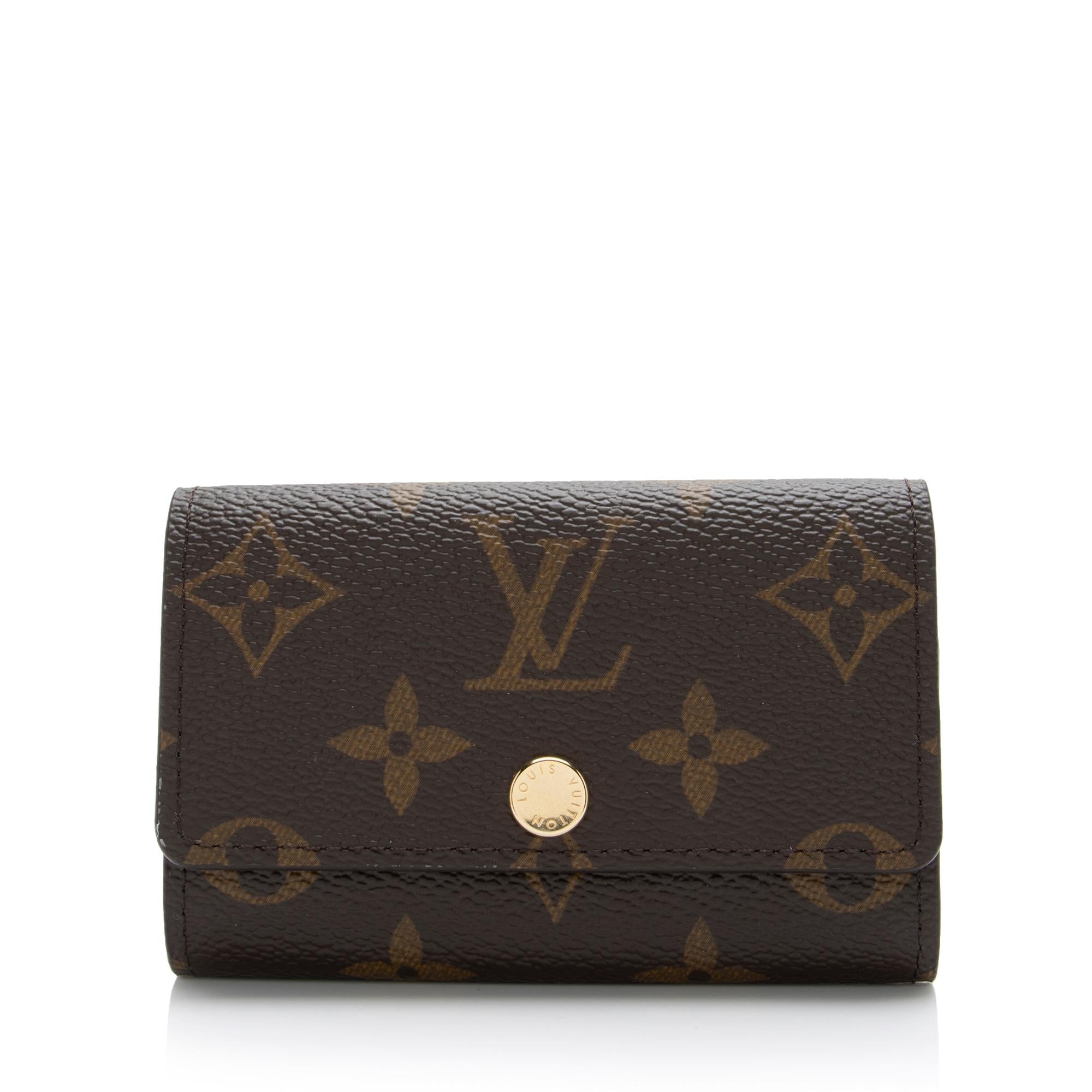 Louis Vuitton Monogram Canvas 6 Key Holder (SHF-waLwsK)
