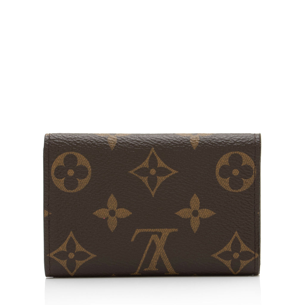 Louis Vuitton Monogram Canvas 6 Key Holder (SHF-DLGUbZ)