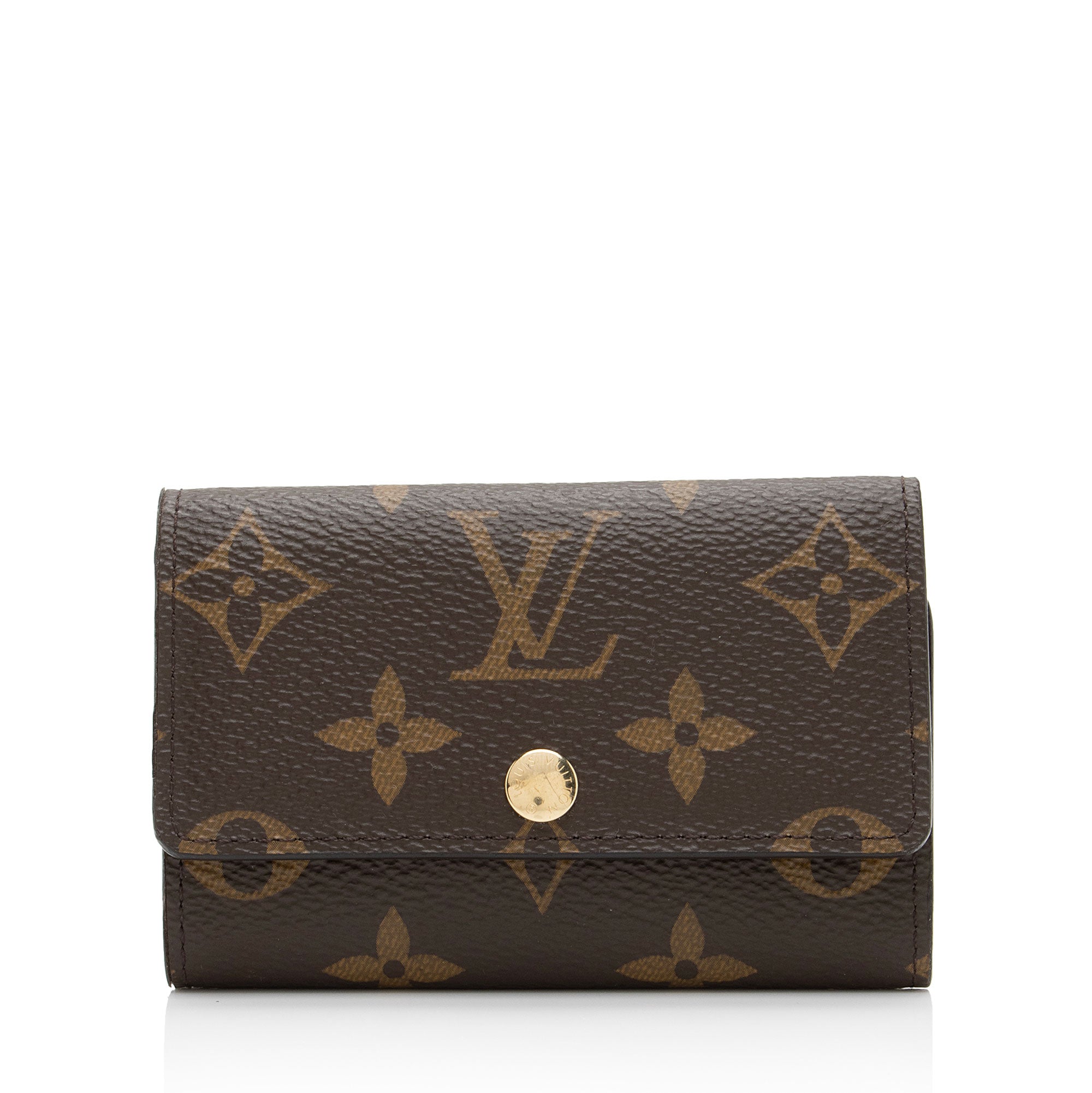 Louis Vuitton Monogram Canvas 6 Key Holder (SHF-DLGUbZ)