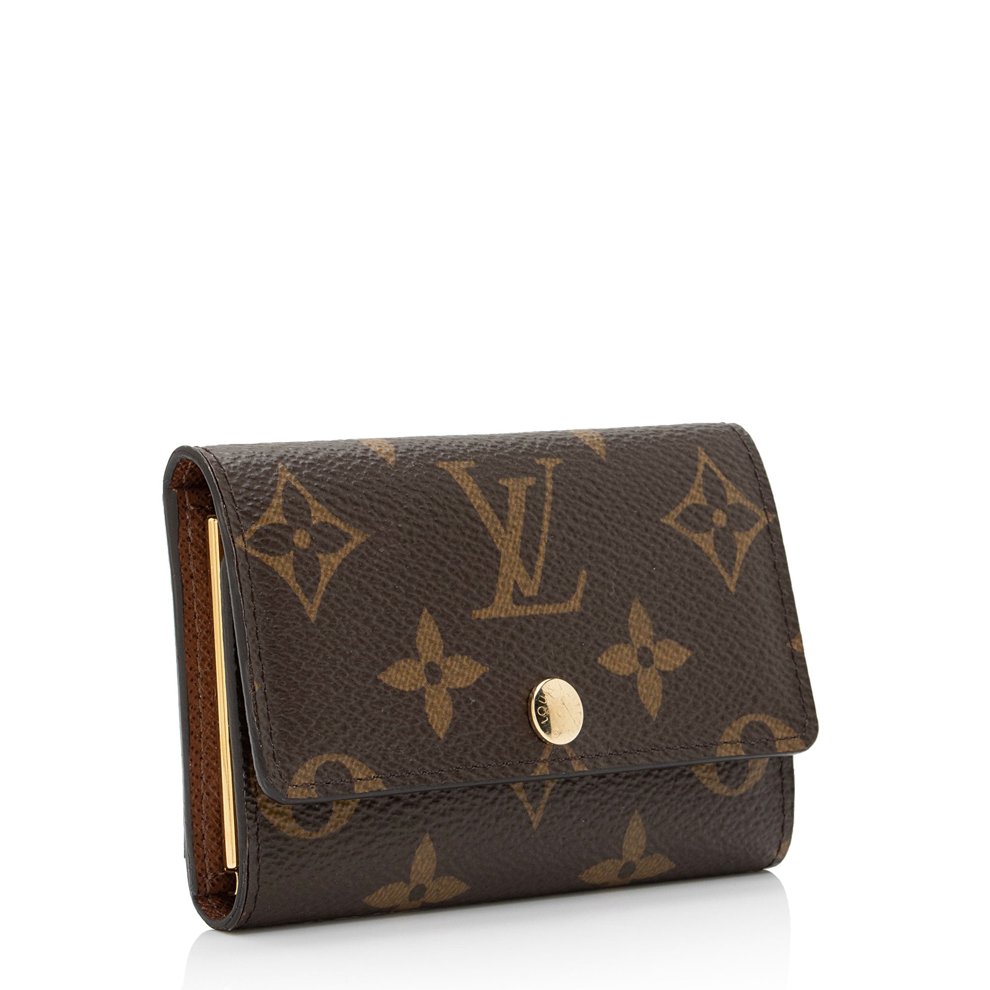 Louis Vuitton Monogram Canvas 6 Key Holder (SHF-DLGUbZ)