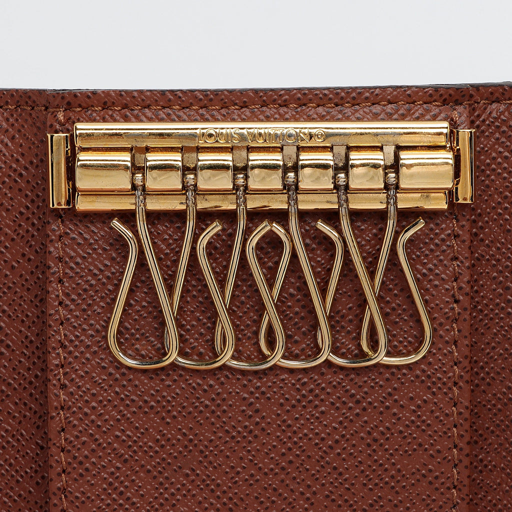 Louis Vuitton Monogram Canvas 6 Key Holder (SHF-2B2HPK)