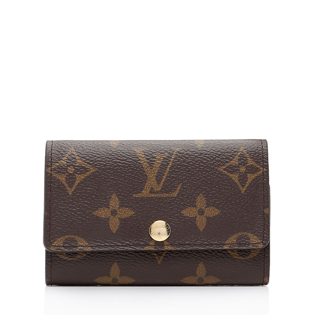 Louis Vuitton Monogram Canvas 6 Key Holder (SHF-2B2HPK)