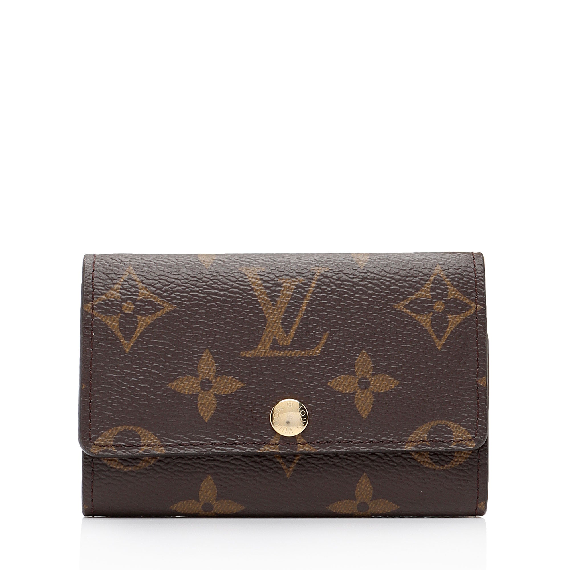 Louis Vuitton Monogram Canvas 6 Key Holder (SHF-2B2HPK)