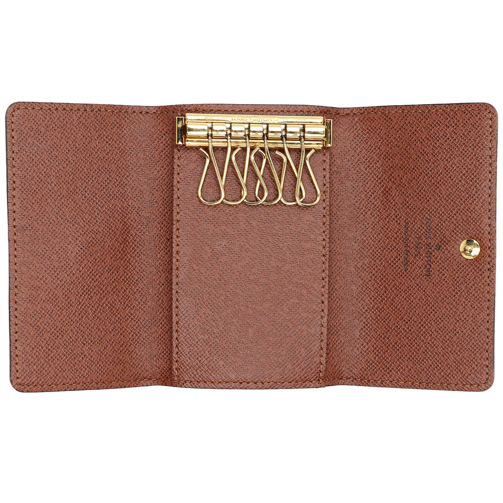 Louis Vuitton Monogram Canvas 6 Key Holder (SHF-2B2HPK)