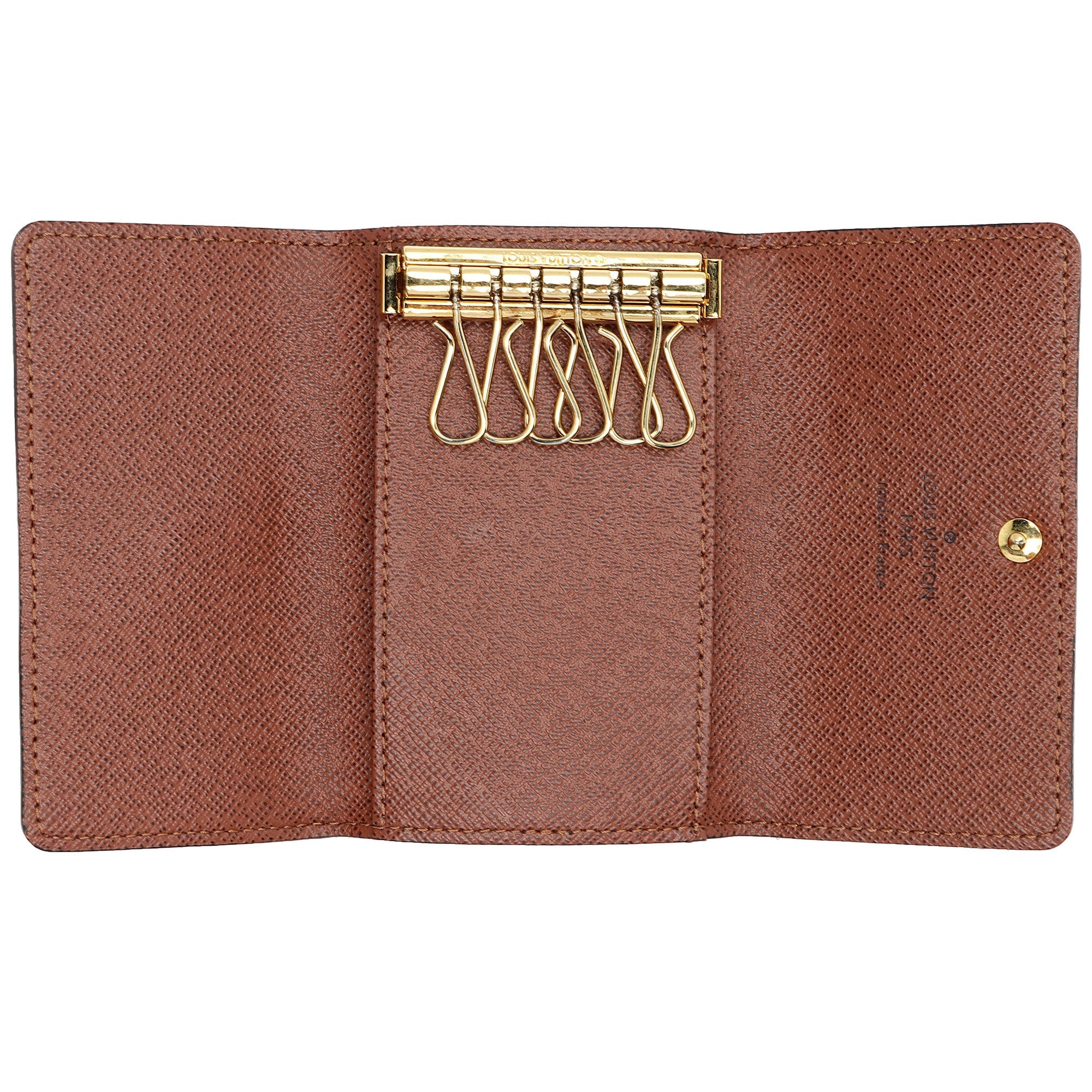 Louis Vuitton Monogram Canvas 6 Key Holder (SHF-2B2HPK)