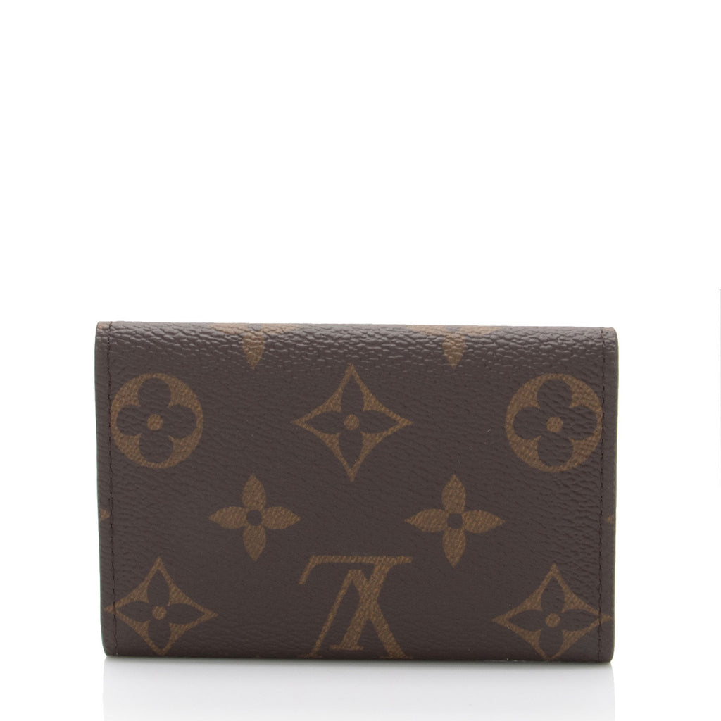 Louis Vuitton Monogram Canvas 6 Key Holder (SHF-pflN6a)