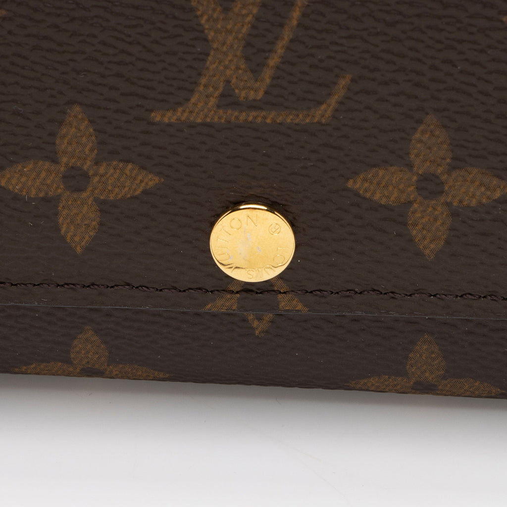 Louis Vuitton Monogram Canvas 6 Key Holder (SHF-pflN6a)