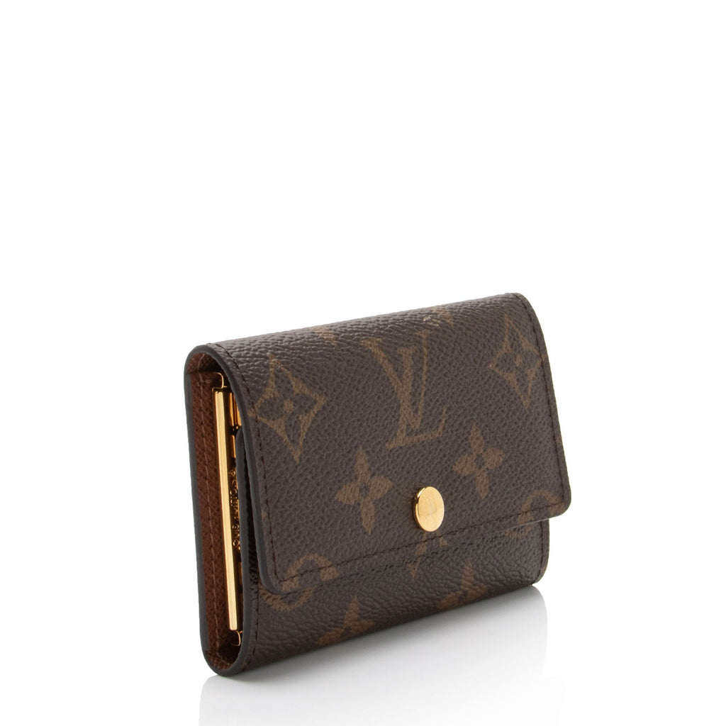 Louis Vuitton Monogram Canvas 6 Key Holder (SHF-pflN6a)
