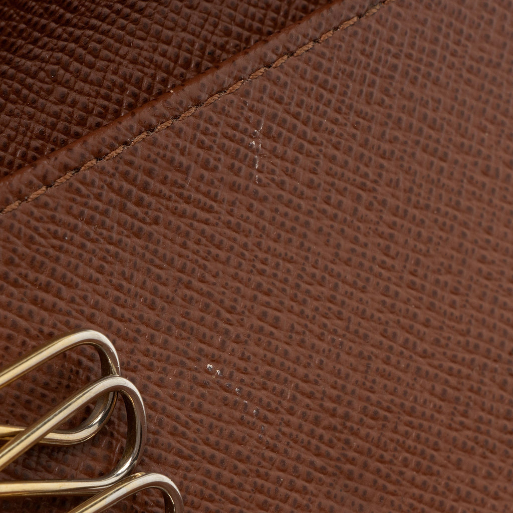 Louis Vuitton Monogram Canvas 6 Key Holder (SHF-kHhvZi)