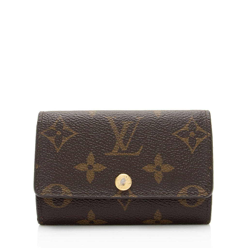 Louis Vuitton Monogram Canvas 6 Key Holder (SHF-kHhvZi)