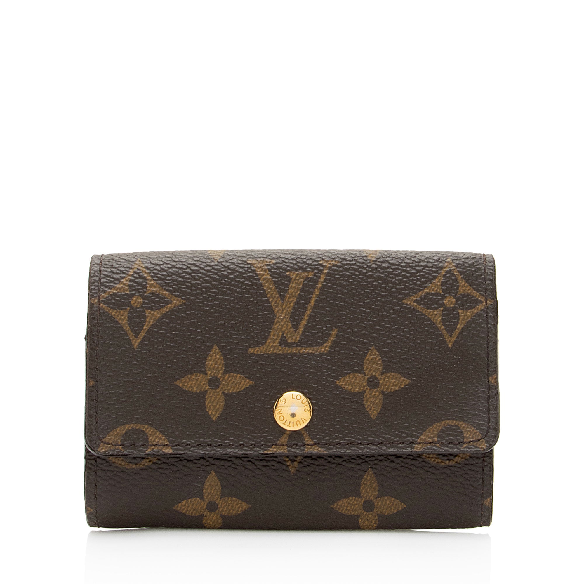 Louis Vuitton Monogram Canvas 6 Key Holder (SHF-WUH2uS)