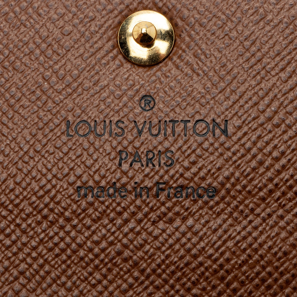 Louis Vuitton Monogram Canvas 6 Key Holder (SHF-WUH2uS)
