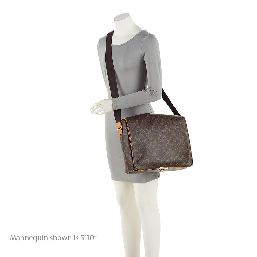 Louis Vuitton Monogram Canvas Abbesses Messenger Bag (SHF-20882)