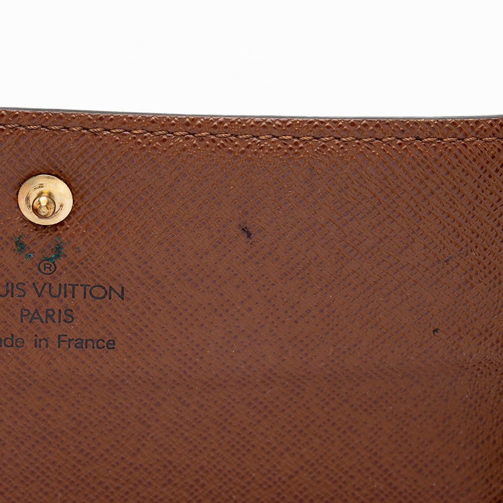 Louis Vuitton Monogram Canvas Alexandra Wallet (SHF-13748)