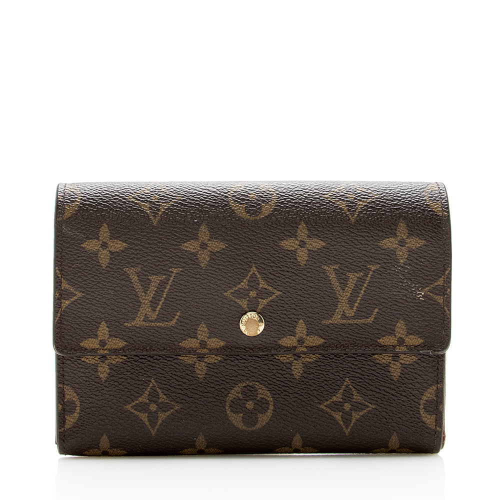 Louis Vuitton Monogram Canvas Alexandra Wallet (SHF-13748)