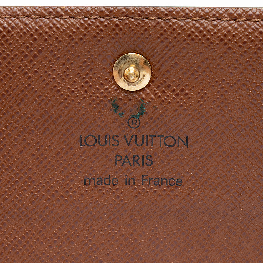 Louis Vuitton Monogram Canvas Alexandra Wallet (SHF-13748)