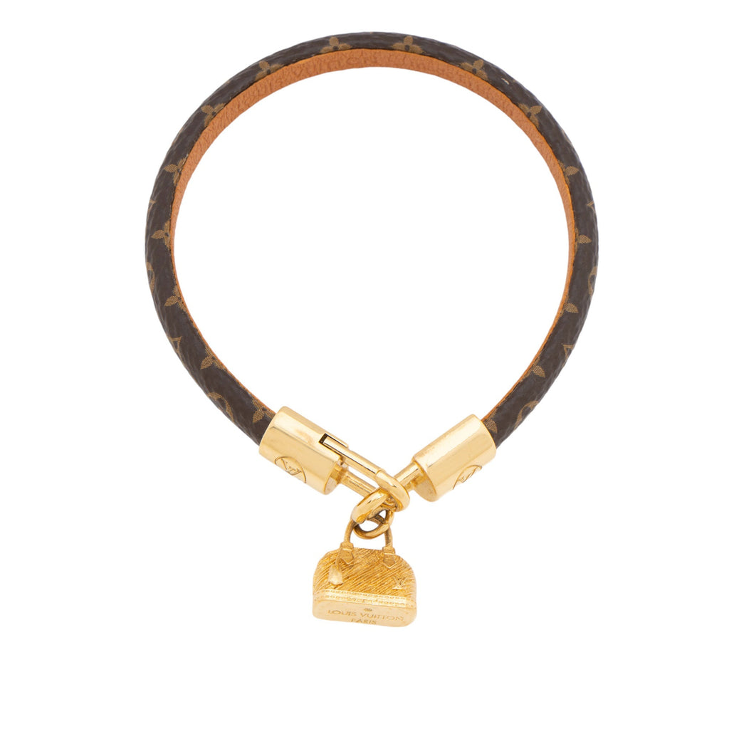 Louis Vuitton Monogram Canvas Alma 19 Bracelet (SHF-q5vBaI)