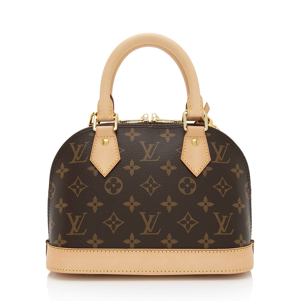 Louis Vuitton Monogram Canvas Alma BB Satchel (SHF-PFxEVd)
