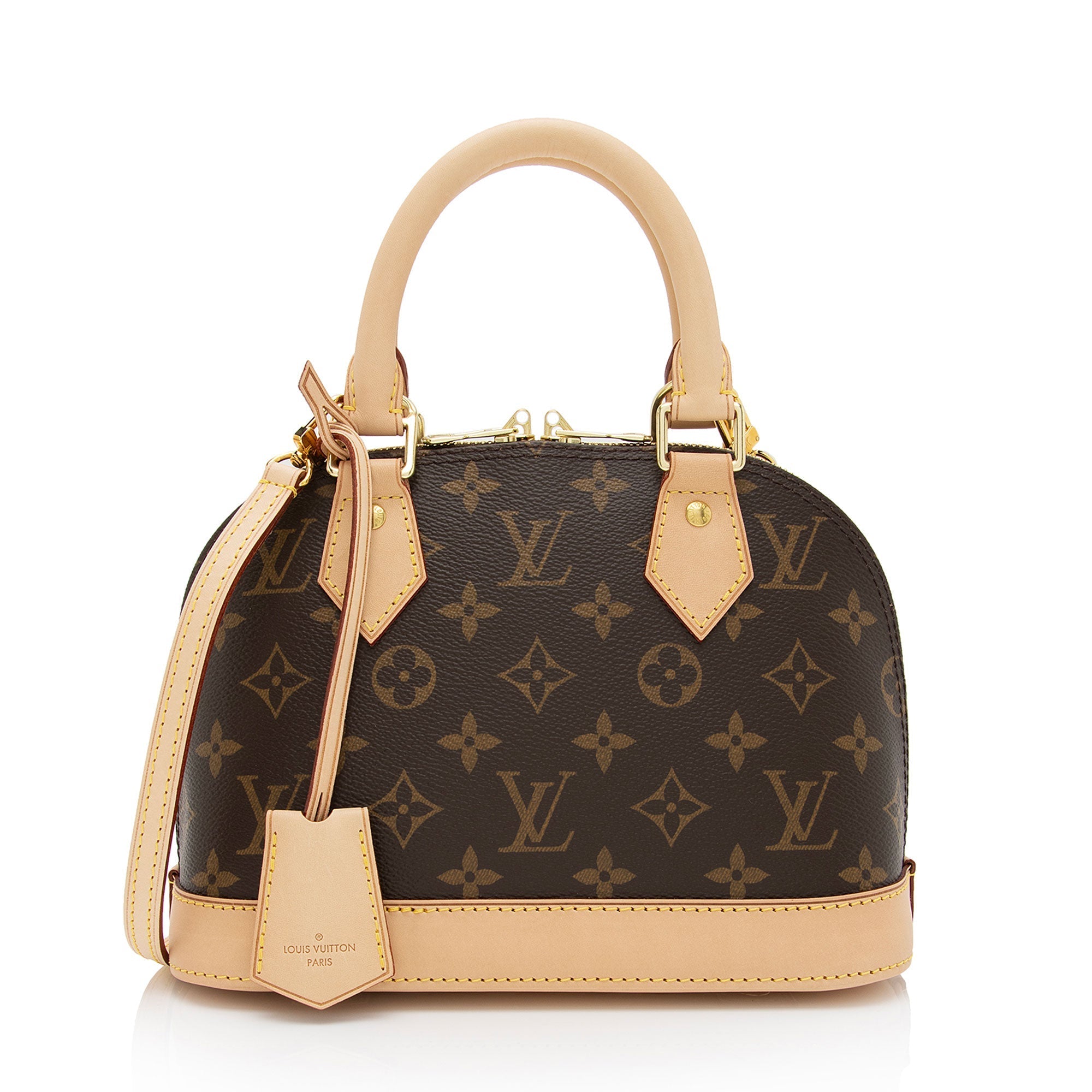 Louis Vuitton Monogram Canvas Alma BB Satchel (SHF-PFxEVd)
