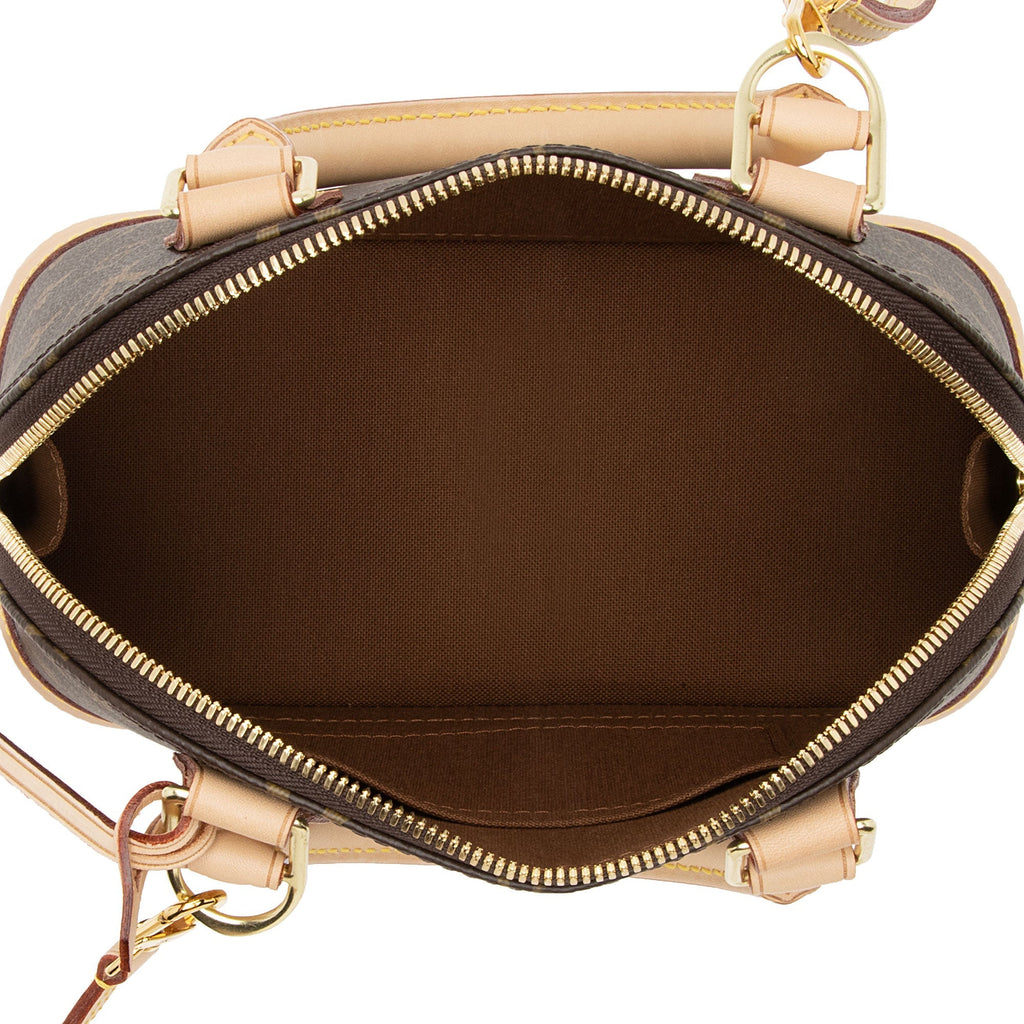 Louis Vuitton Monogram Canvas Alma BB Satchel (SHF-PFxEVd)