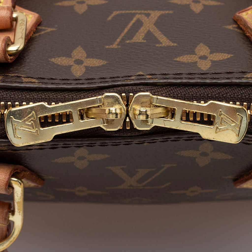 Louis Vuitton Monogram Canvas Alma BB Satchel (SHF-590H2j)