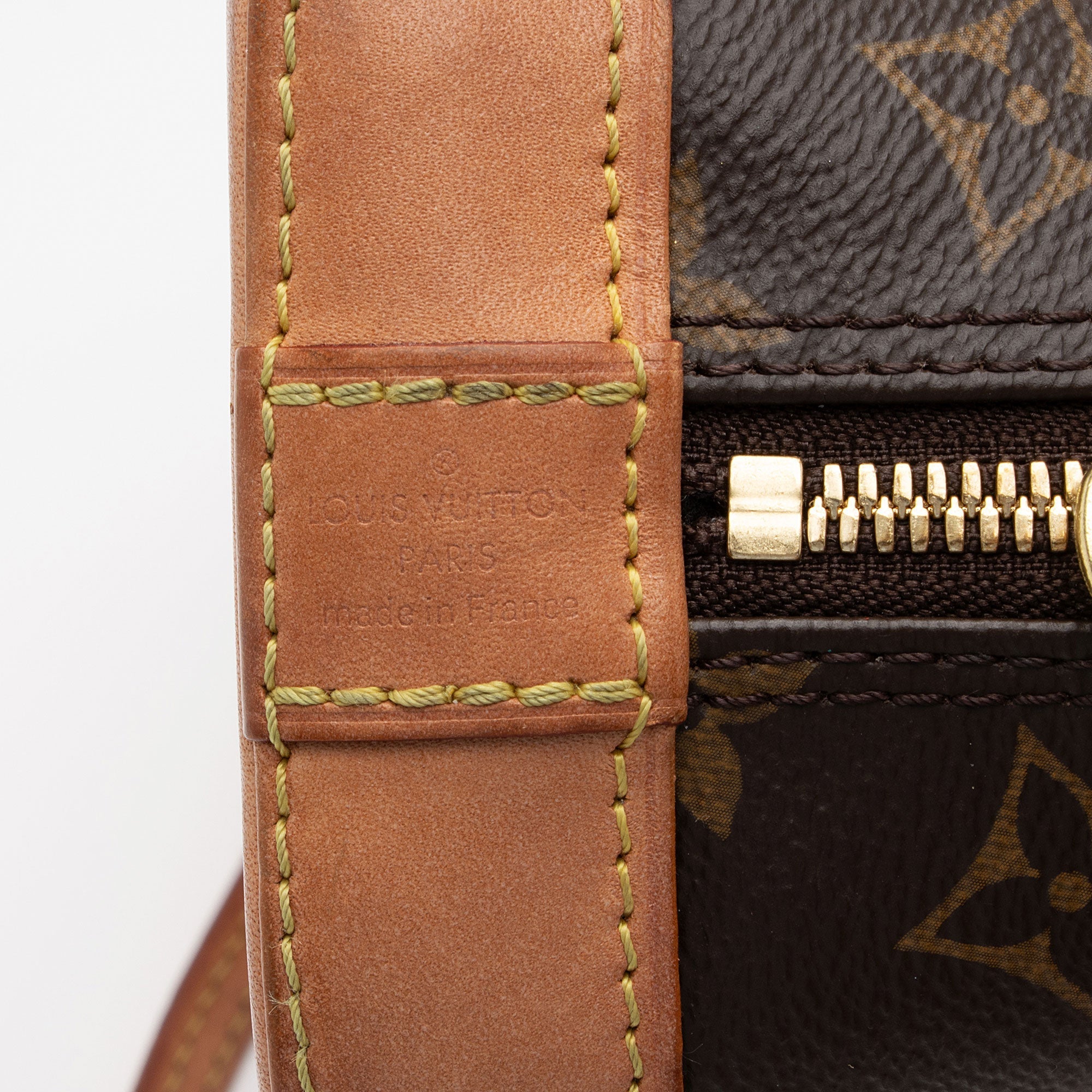 Louis Vuitton Monogram Canvas Alma BB Satchel (SHF-590H2j)