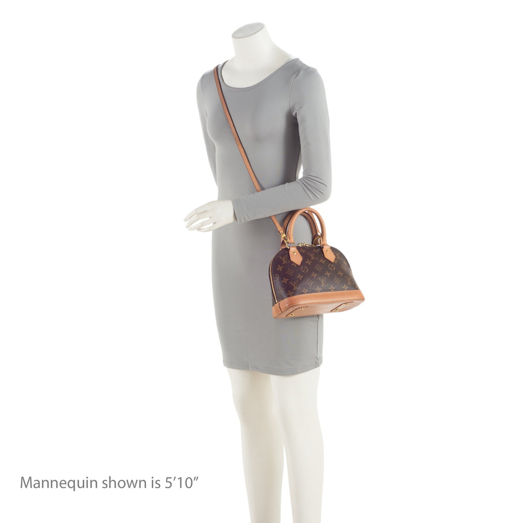 Louis Vuitton Monogram Canvas Alma BB Satchel (SHF-590H2j)