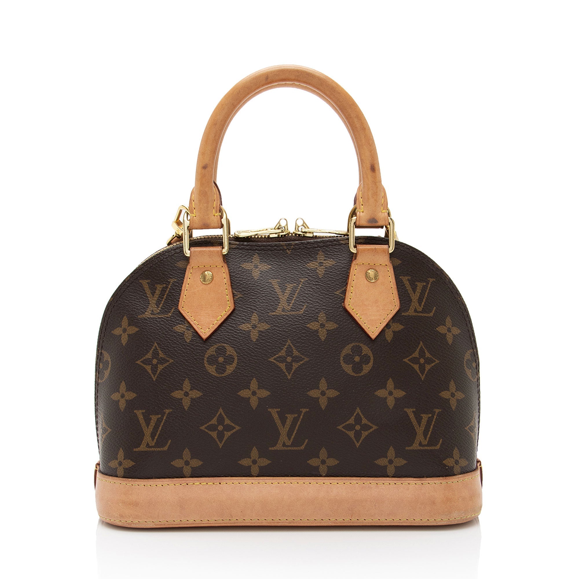Louis Vuitton Monogram Canvas Alma BB Satchel (SHF-SYJ8FA)