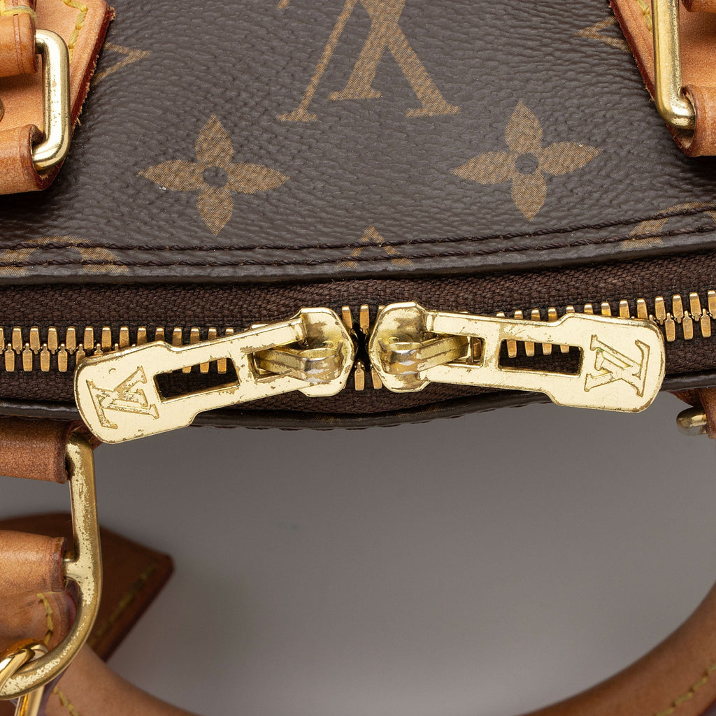 Louis Vuitton Monogram Canvas Alma BB Satchel (SHF-SYJ8FA)