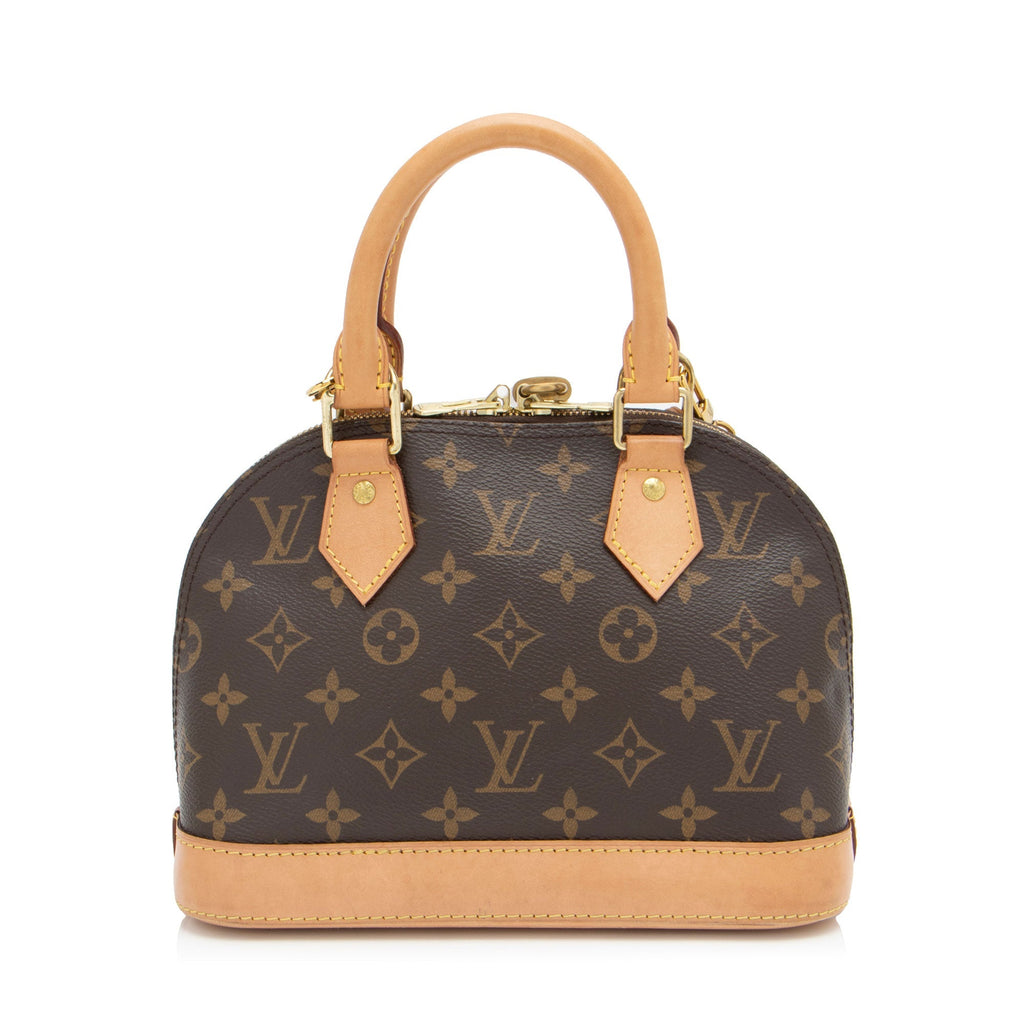 Louis Vuitton Monogram Canvas Alma BB Satchel (SHF-mPQK3i)