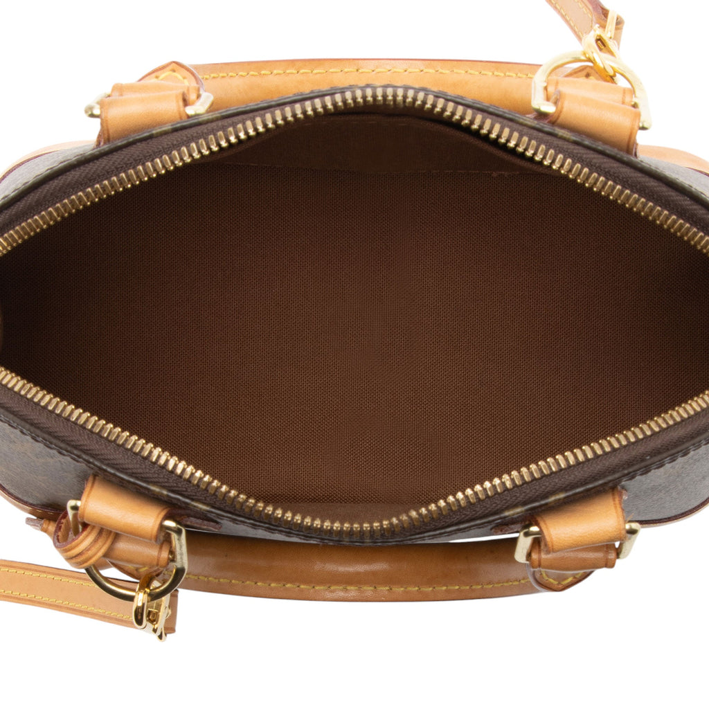 Louis Vuitton Monogram Canvas Alma BB Satchel (SHF-qfPr3h)