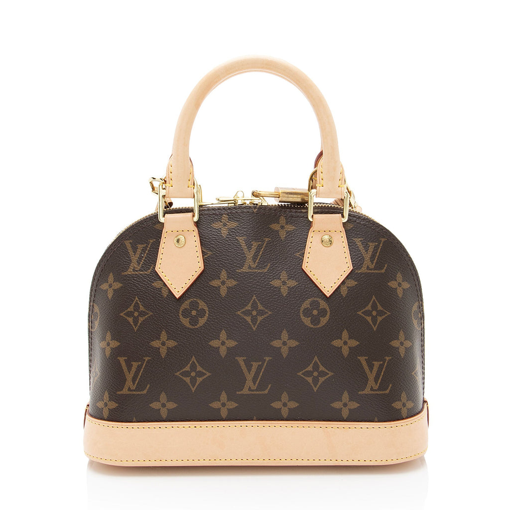 Louis Vuitton Monogram Canvas Alma BB Satchel (SHF-lI4JeZ)
