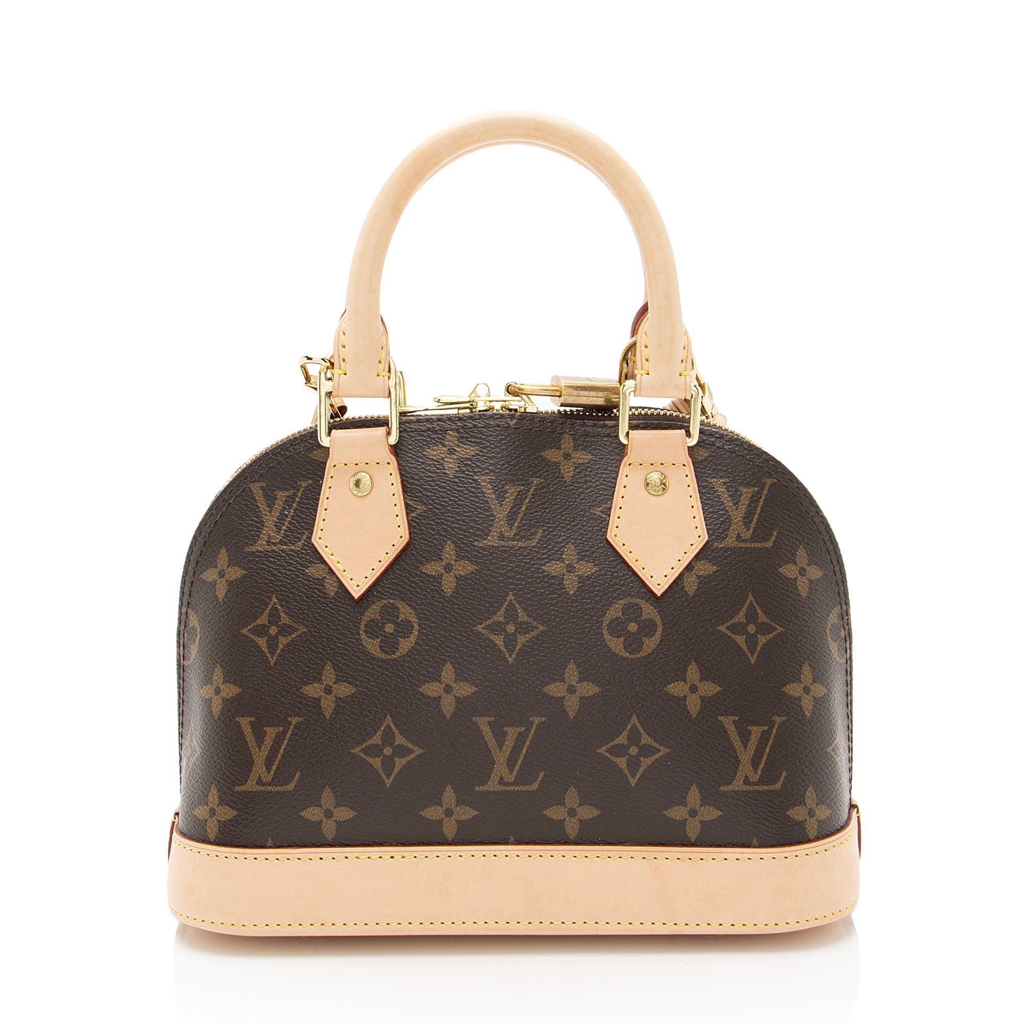 Louis Vuitton Monogram Canvas Alma BB Satchel (SHF-lI4JeZ)
