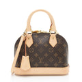 Louis Vuitton Monogram Canvas Alma BB Satchel (SHF-lI4JeZ)