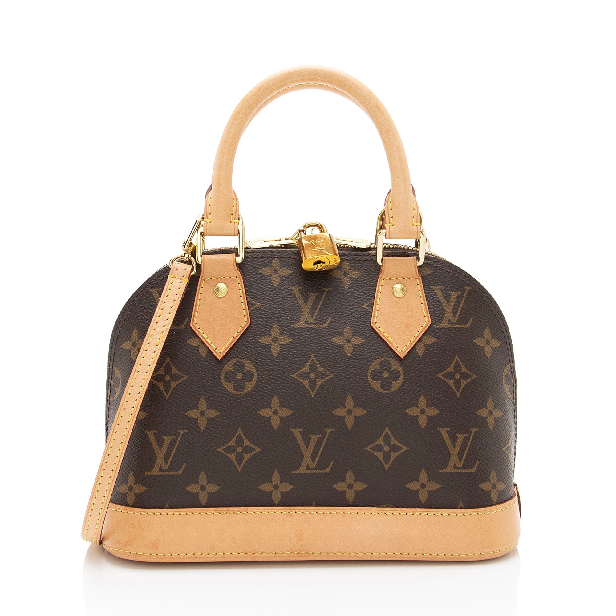 Louis Vuitton Monogram Canvas Alma BB Satchel (SHF-QQ2qid)