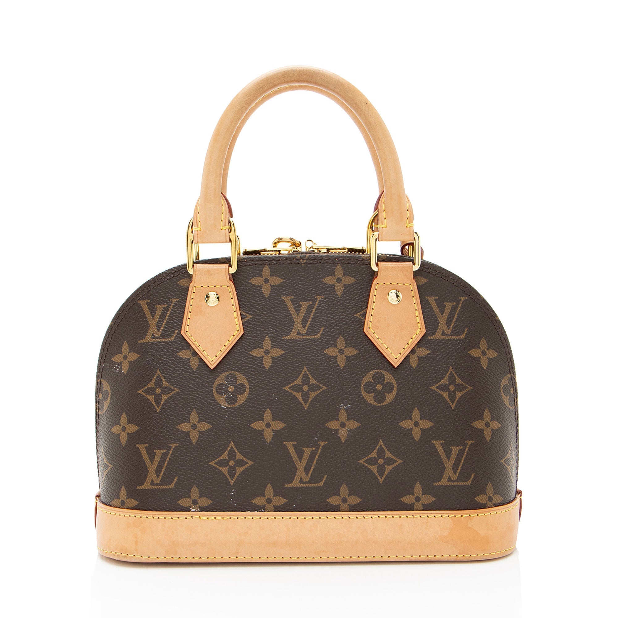 Louis Vuitton Monogram Canvas Alma BB Satchel (SHF-CqbG2d)