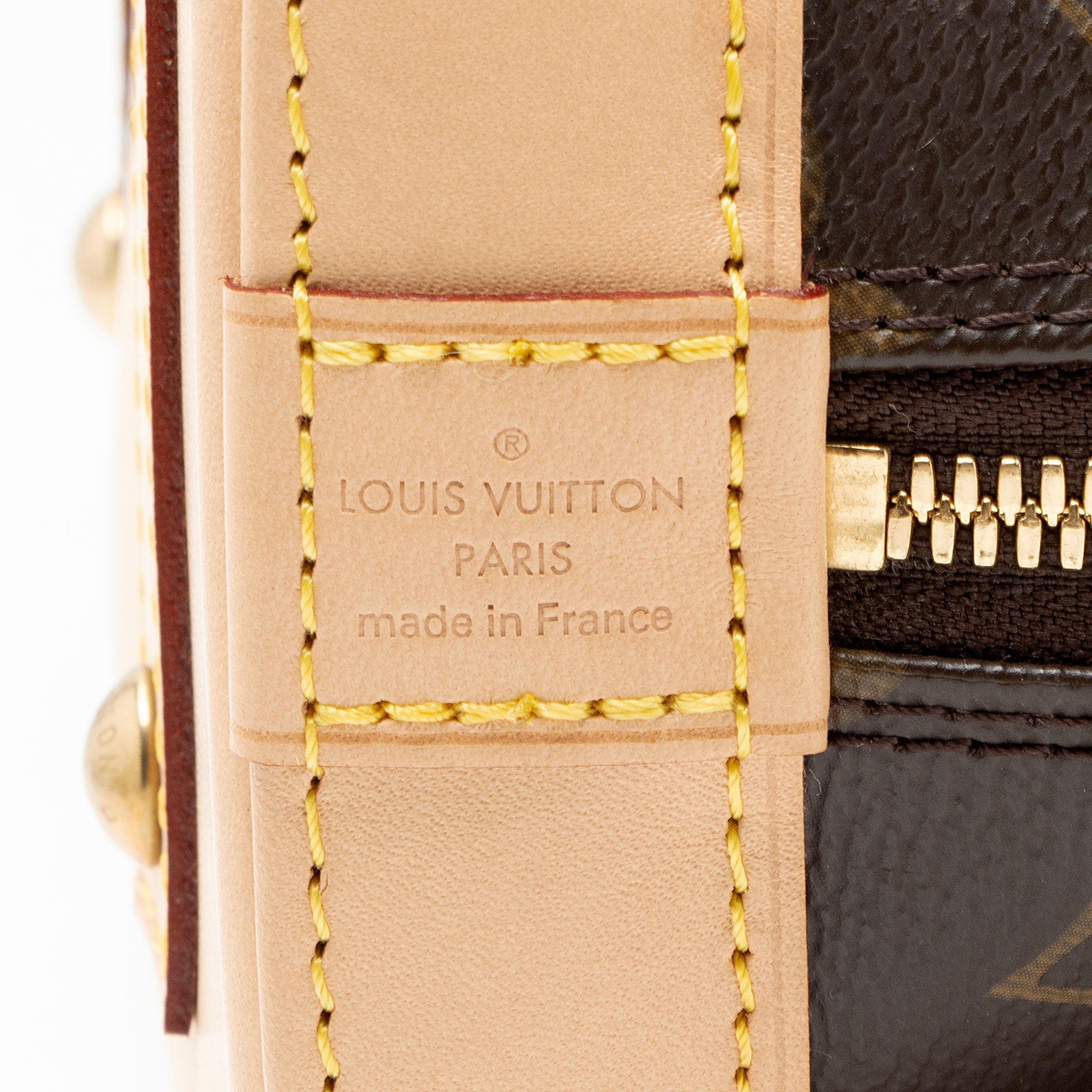 Louis Vuitton Monogram Canvas Alma BB Satchel