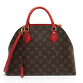 Louis Vuitton Monogram Canvas Alma BNB Satchel (SHF-3b3nyy)