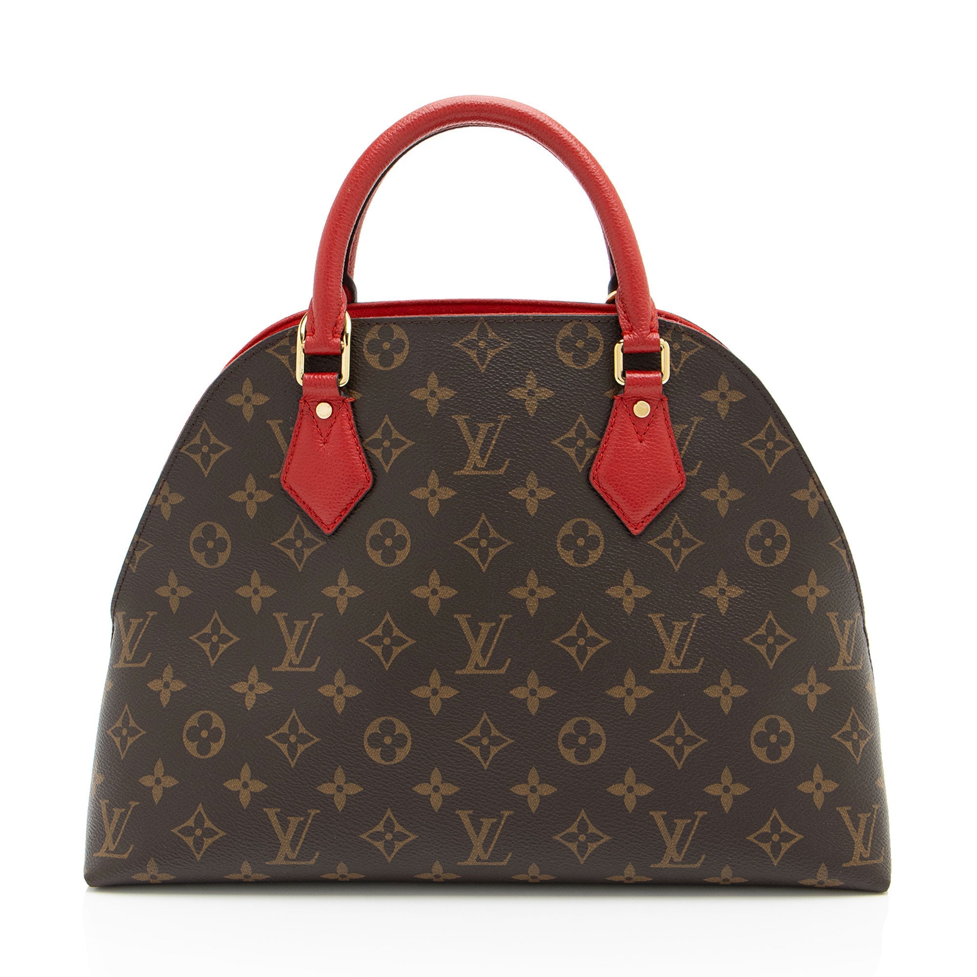 Louis Vuitton Monogram Canvas Alma BNB Satchel (SHF-snjbXM)