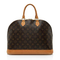 Louis Vuitton Monogram Canvas Alma GM Satchel (SHF-fwHGYa)