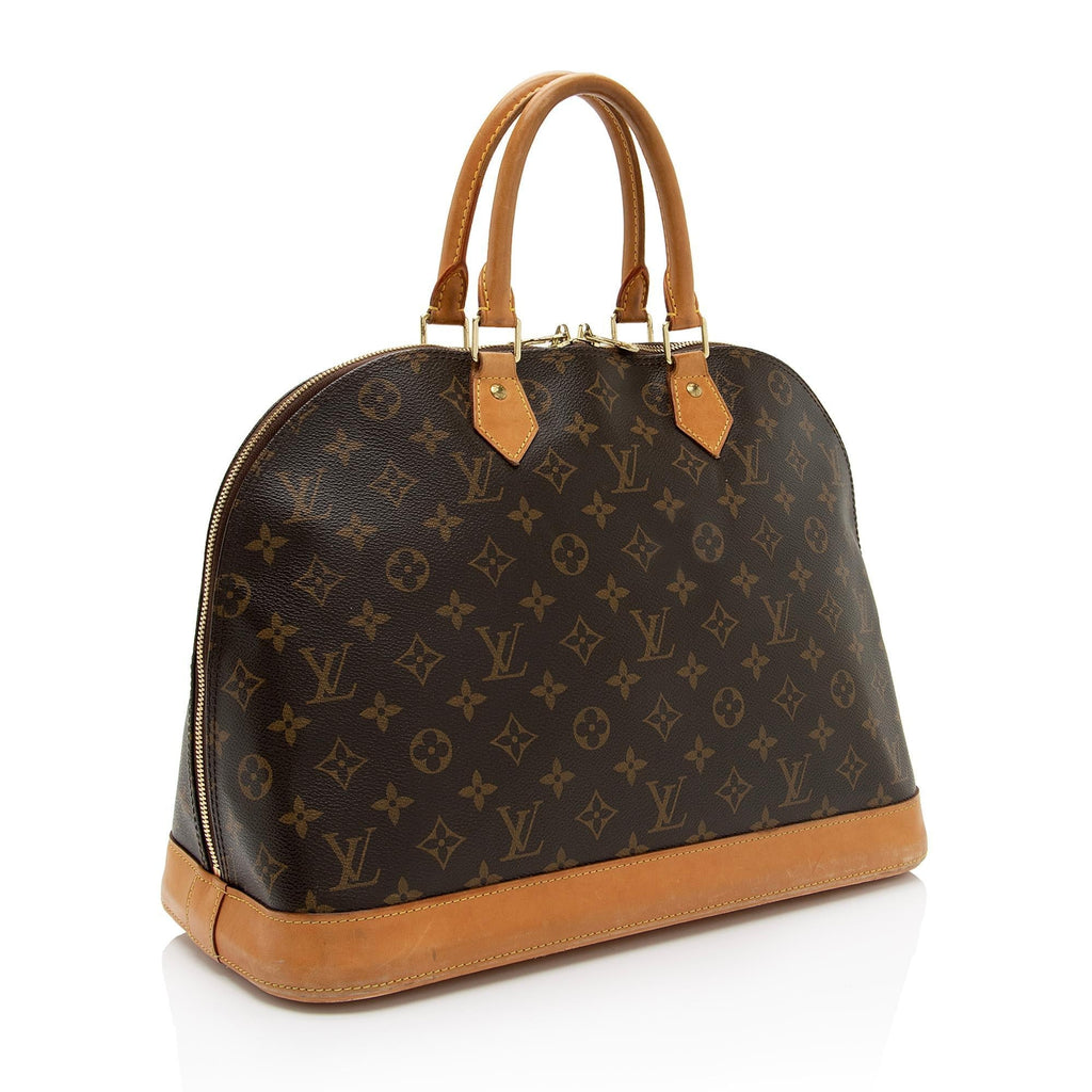 Louis Vuitton Monogram Canvas Alma GM Satchel (SHF-fwHGYa)